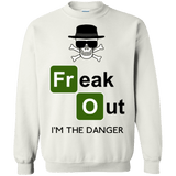 Sweatshirts White / Small Freaking danger Crewneck Sweatshirt