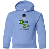 Sweatshirts Carolina Blue / YS Freaking danger Youth Hoodie