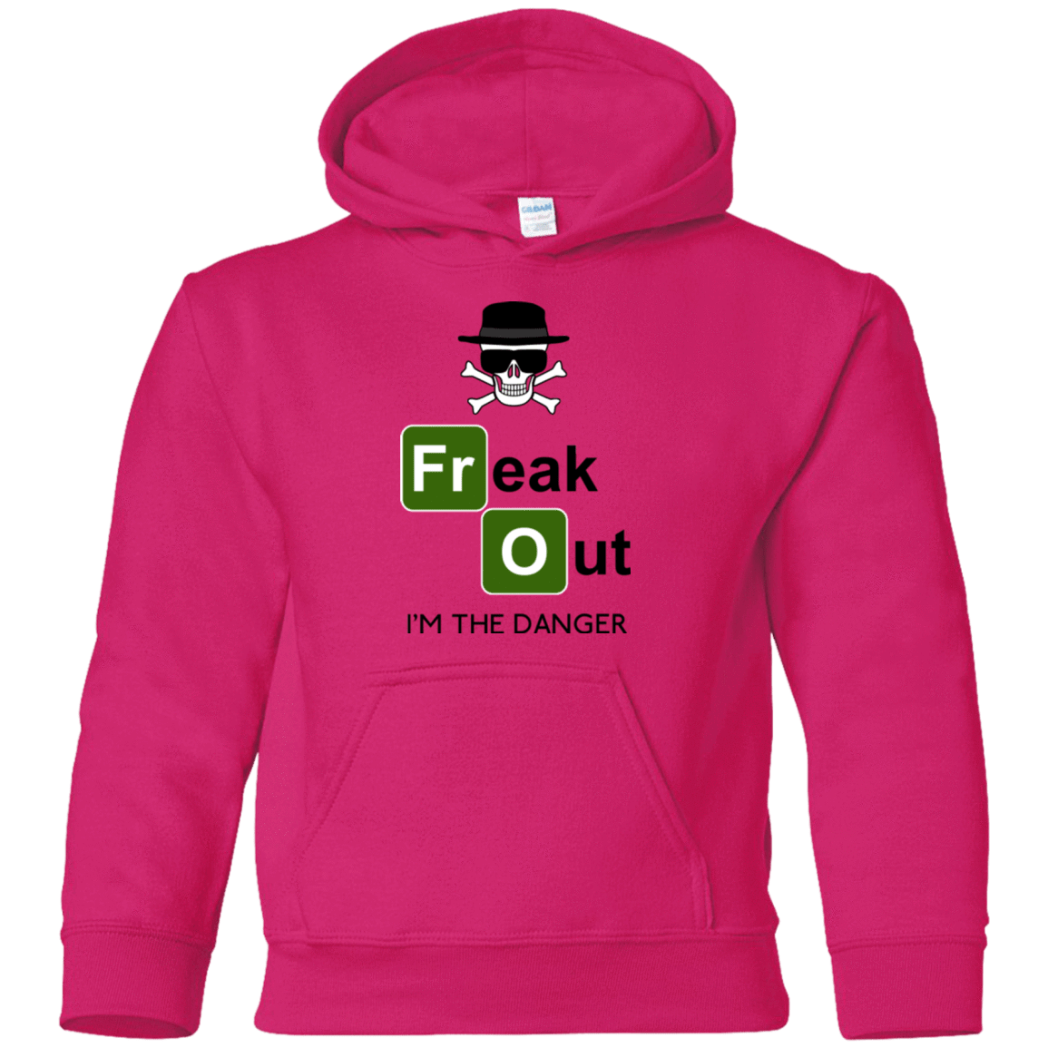 Sweatshirts Heliconia / YS Freaking danger Youth Hoodie