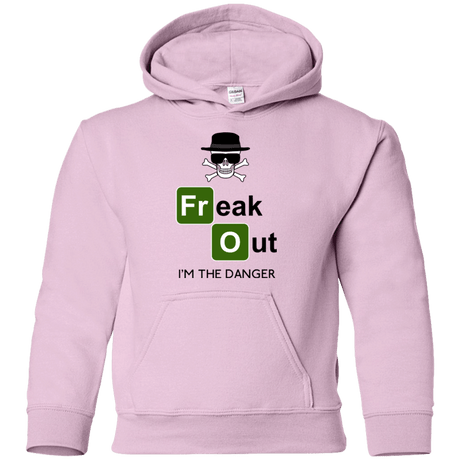 Sweatshirts Light Pink / YS Freaking danger Youth Hoodie