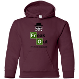 Sweatshirts Maroon / YS Freaking danger Youth Hoodie