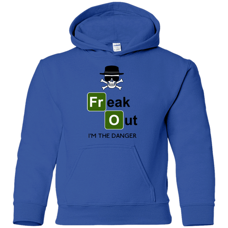 Sweatshirts Royal / YS Freaking danger Youth Hoodie