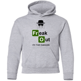 Sweatshirts Sport Grey / YS Freaking danger Youth Hoodie