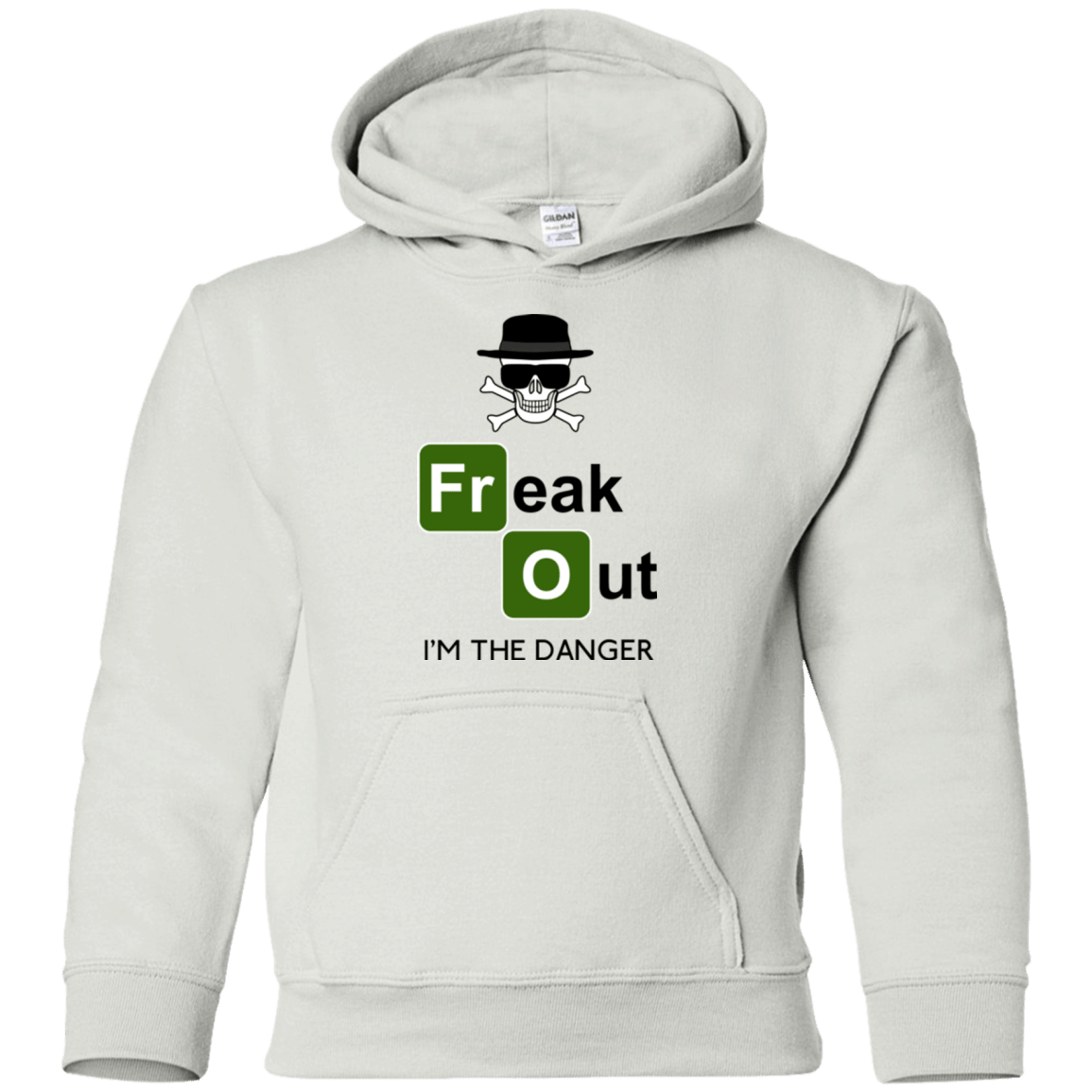 Sweatshirts White / YS Freaking danger Youth Hoodie