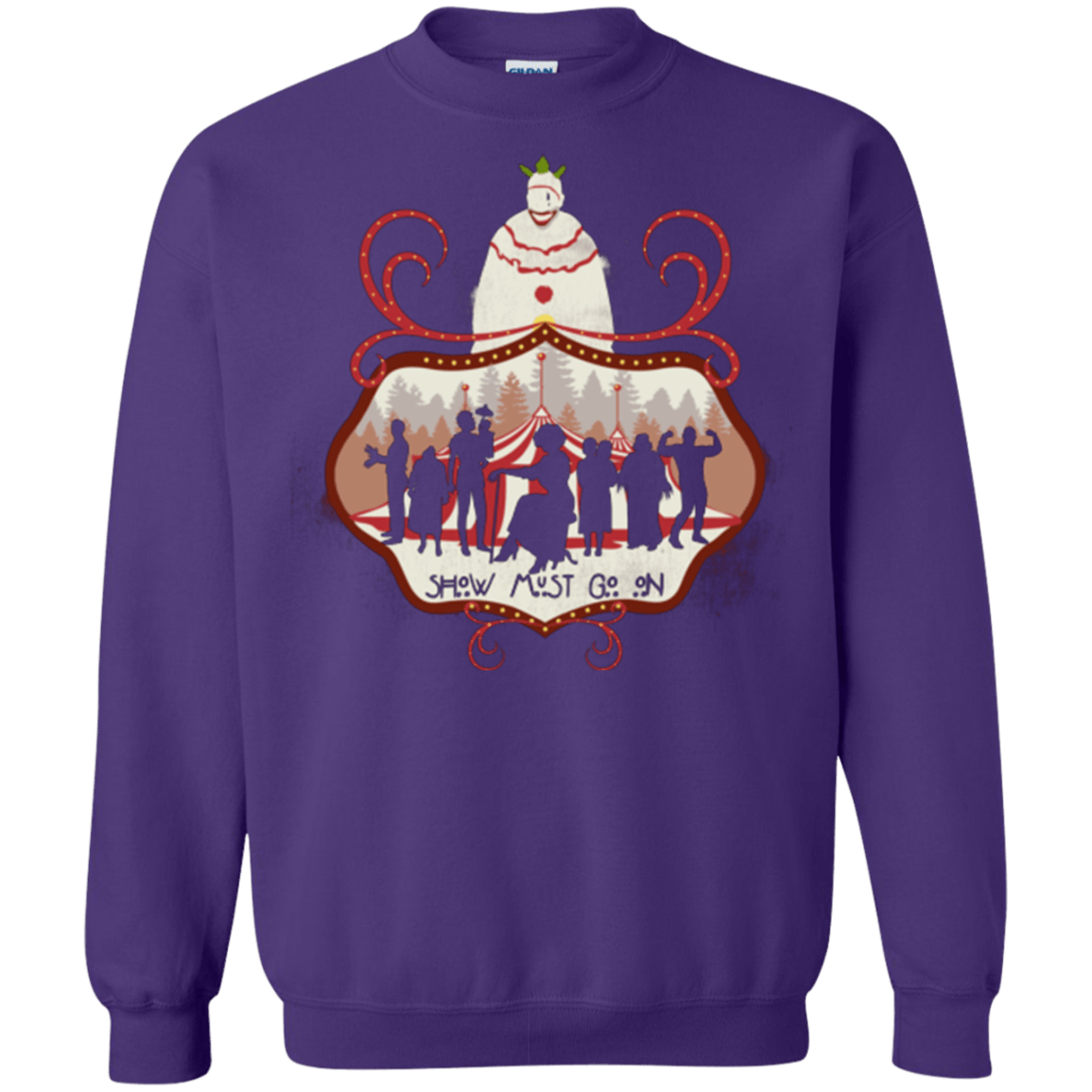 Sweatshirts Purple / Small Freakshow Crewneck Sweatshirt