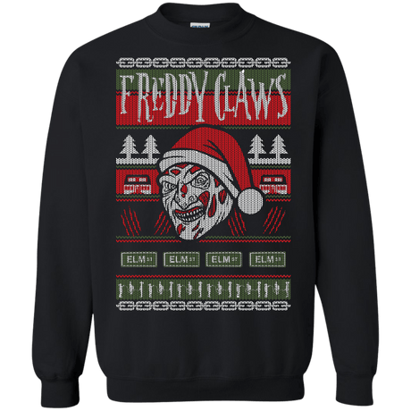 Sweatshirts Black / S Freddy Claws Crewneck Sweatshirt