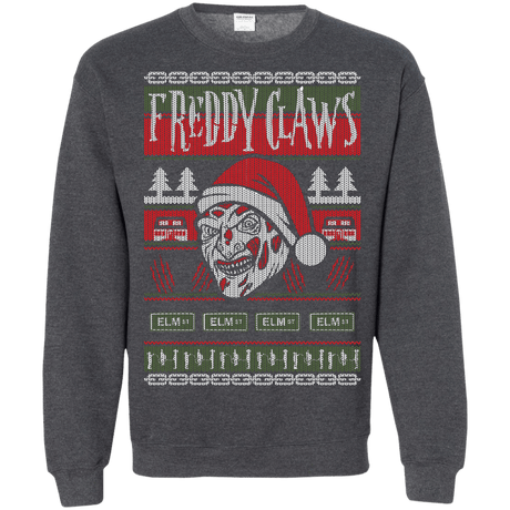 Sweatshirts Dark Heather / S Freddy Claws Crewneck Sweatshirt