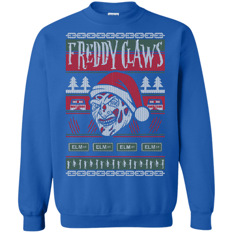 Sweatshirts Royal / S Freddy Claws Crewneck Sweatshirt