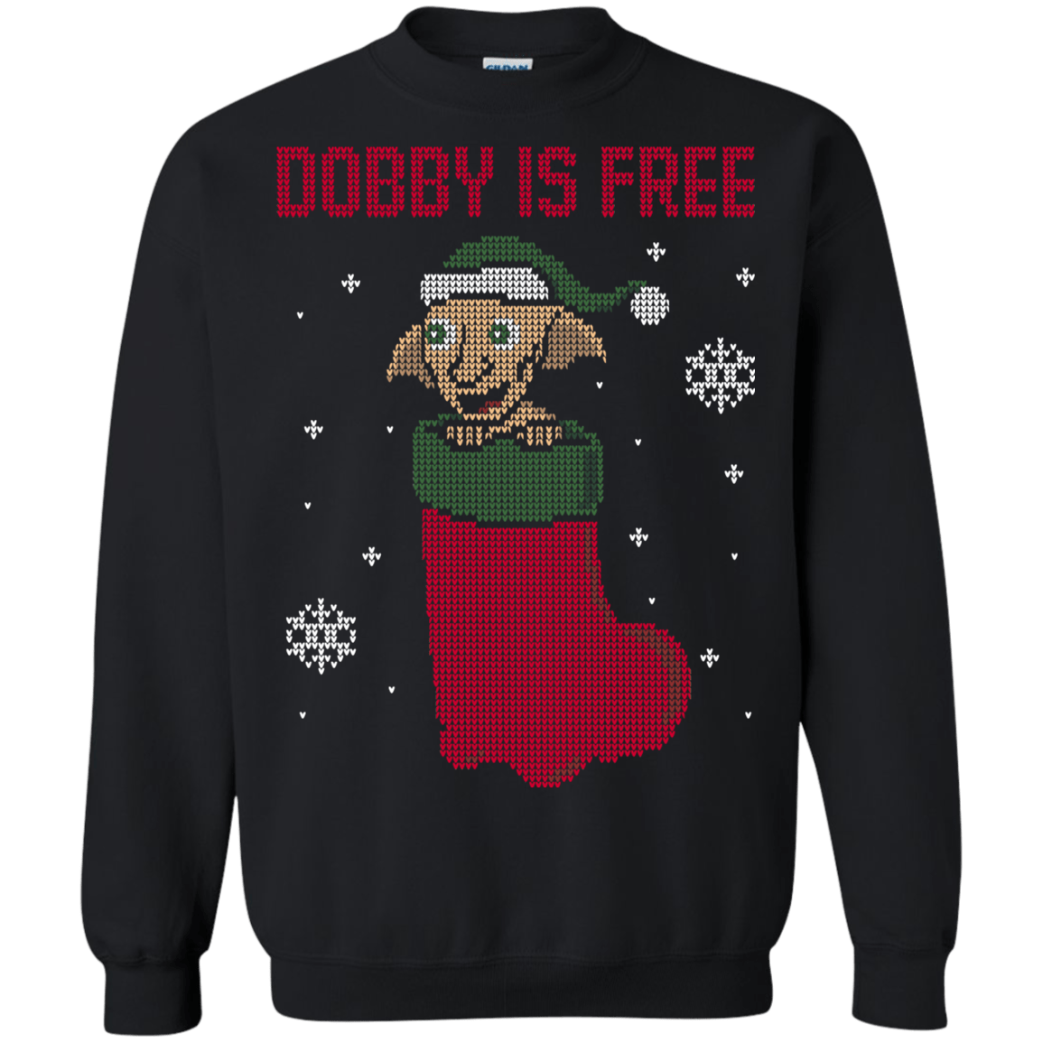 Sweatshirts Black / S Free Elf! Crewneck Sweatshirt