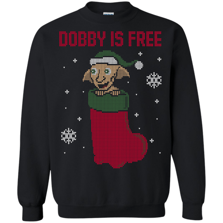 Sweatshirts Black / S Free Elf! Crewneck Sweatshirt