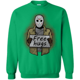 Sweatshirts Irish Green / S Free Hugs Jason Crewneck Sweatshirt