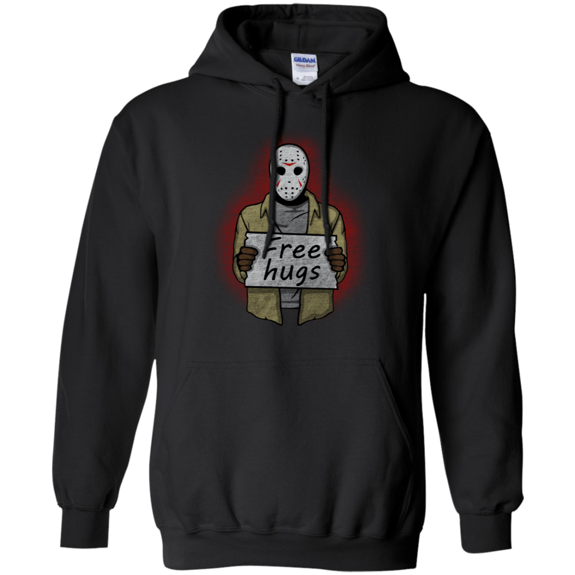 Sweatshirts Black / S Free Hugs Jason Pullover Hoodie