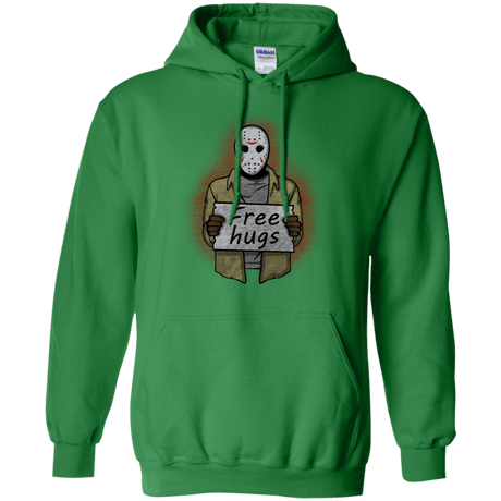 Sweatshirts Irish Green / S Free Hugs Jason Pullover Hoodie