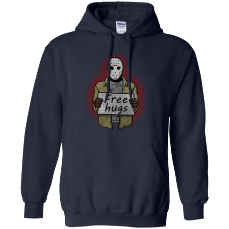 Sweatshirts Navy / S Free Hugs Jason Pullover Hoodie