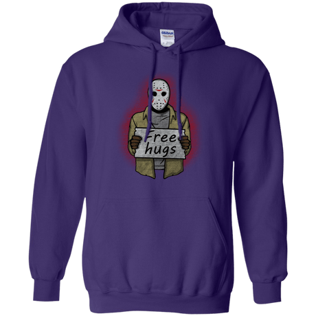 Sweatshirts Purple / S Free Hugs Jason Pullover Hoodie