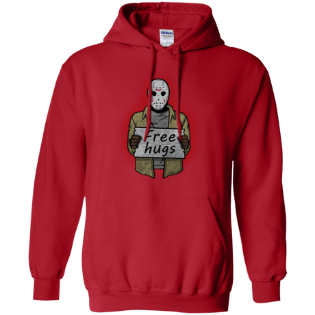 Sweatshirts Red / S Free Hugs Jason Pullover Hoodie