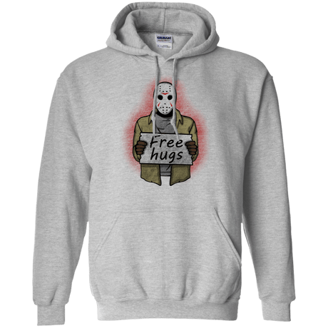 Sweatshirts Sport Grey / S Free Hugs Jason Pullover Hoodie