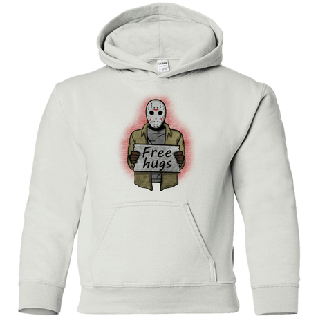 Sweatshirts White / YS Free Hugs Jason Youth Hoodie