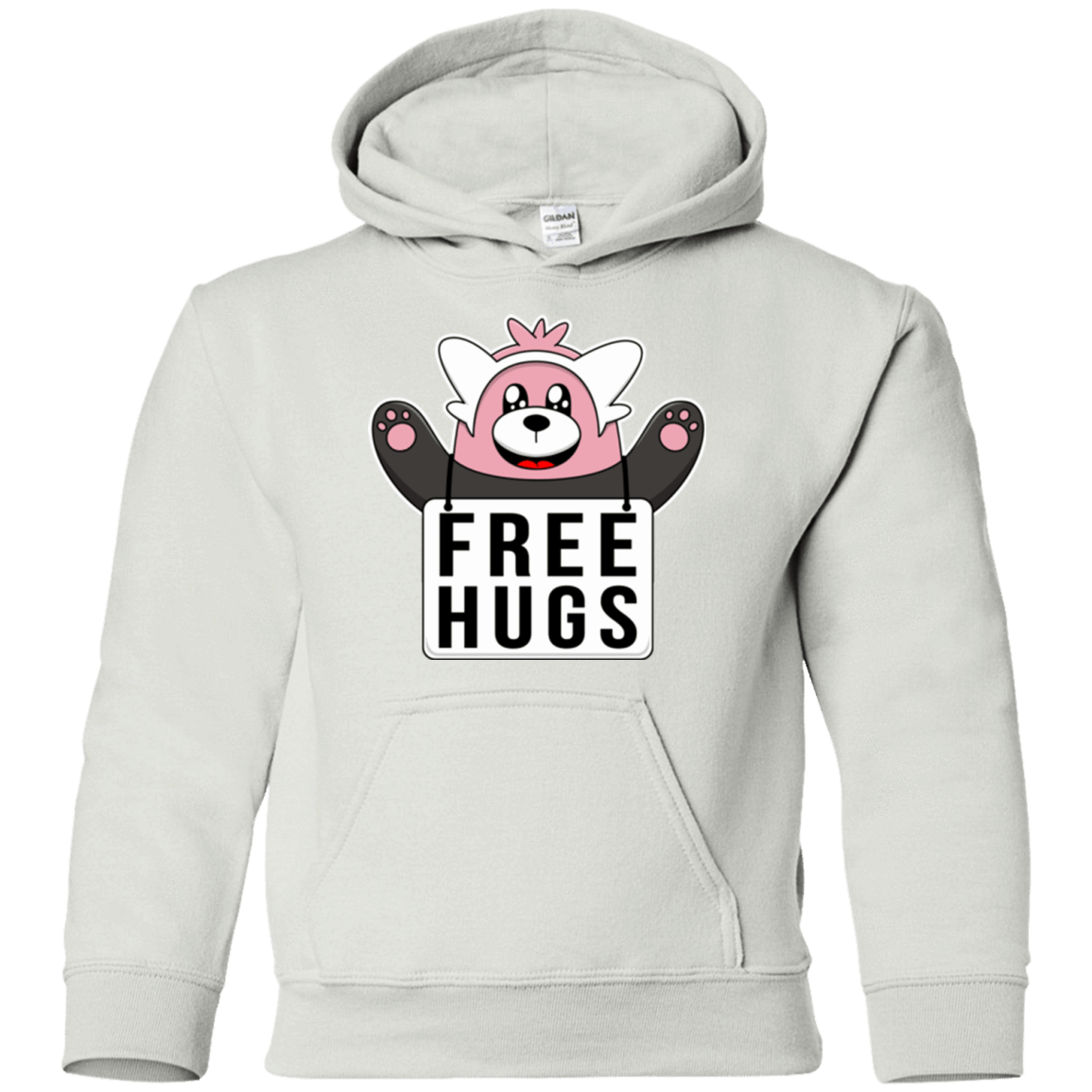 Sweatshirts White / YS Free Hugs Youth Hoodie