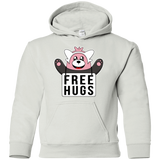 Sweatshirts White / YS Free Hugs Youth Hoodie