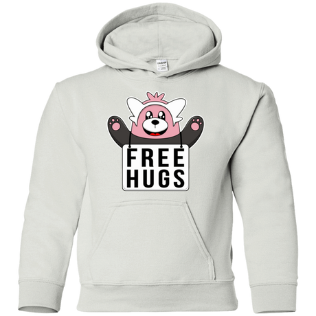 Sweatshirts White / YS Free Hugs Youth Hoodie