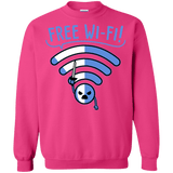 Sweatshirts Heliconia / S Free Wi-Fi! Crewneck Sweatshirt