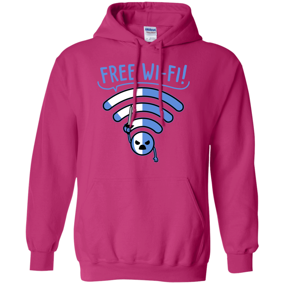 Sweatshirts Heliconia / S Free Wi-Fi! Pullover Hoodie