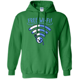 Sweatshirts Irish Green / S Free Wi-Fi! Pullover Hoodie