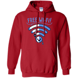 Sweatshirts Red / S Free Wi-Fi! Pullover Hoodie