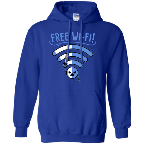 Sweatshirts Royal / S Free Wi-Fi! Pullover Hoodie
