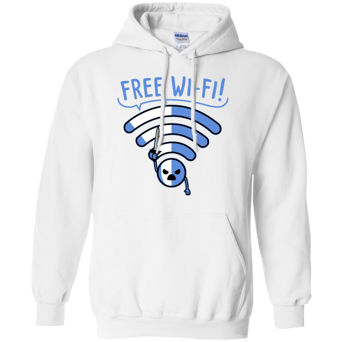 Sweatshirts White / S Free Wi-Fi! Pullover Hoodie