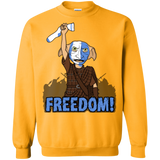 Sweatshirts Gold / Small Freedom Crewneck Sweatshirt