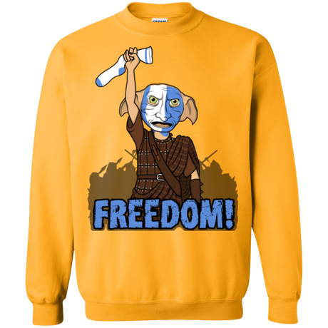 Sweatshirts Gold / Small Freedom Crewneck Sweatshirt