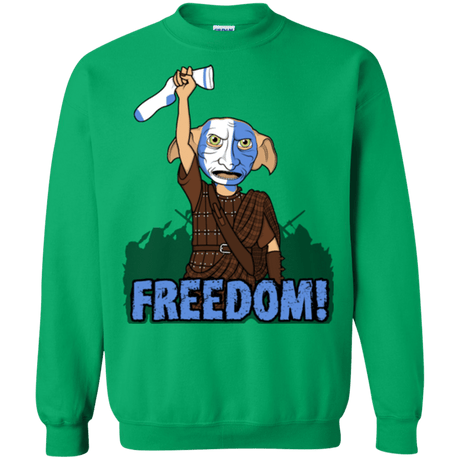 Sweatshirts Irish Green / Small Freedom Crewneck Sweatshirt