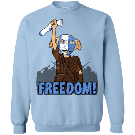 Sweatshirts Light Blue / Small Freedom Crewneck Sweatshirt