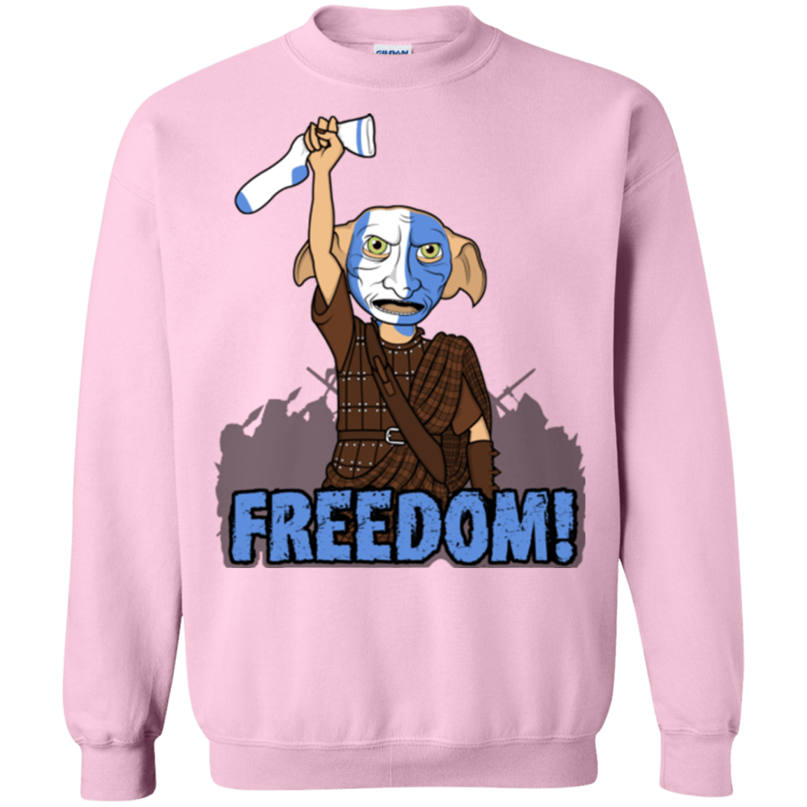 Sweatshirts Light Pink / Small Freedom Crewneck Sweatshirt