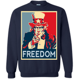 Sweatshirts Navy / S Freedom Crewneck Sweatshirt