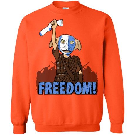 Sweatshirts Orange / Small Freedom Crewneck Sweatshirt