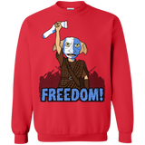 Sweatshirts Red / Small Freedom Crewneck Sweatshirt
