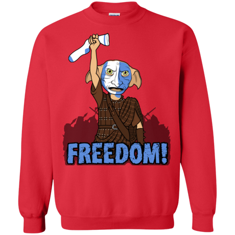 Sweatshirts Red / Small Freedom Crewneck Sweatshirt