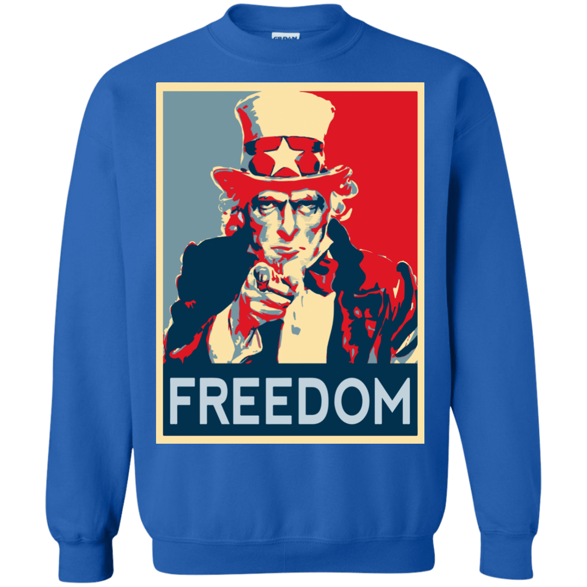 Sweatshirts Royal / S Freedom Crewneck Sweatshirt
