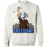 Sweatshirts White / Small Freedom Crewneck Sweatshirt
