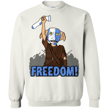 Sweatshirts White / Small Freedom Crewneck Sweatshirt