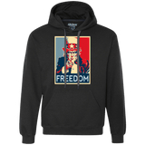 Sweatshirts Black / S Freedom Premium Fleece Hoodie