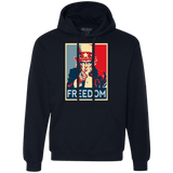 Sweatshirts Navy / S Freedom Premium Fleece Hoodie