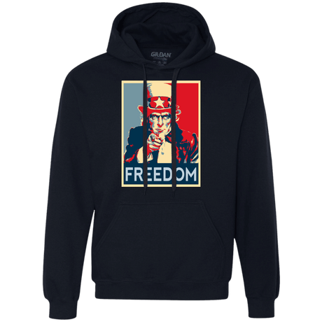 Sweatshirts Navy / S Freedom Premium Fleece Hoodie