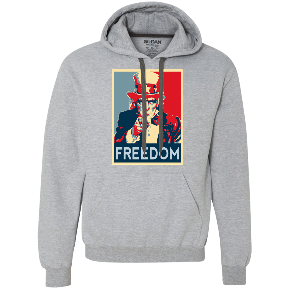 Sweatshirts Sport Grey / S Freedom Premium Fleece Hoodie