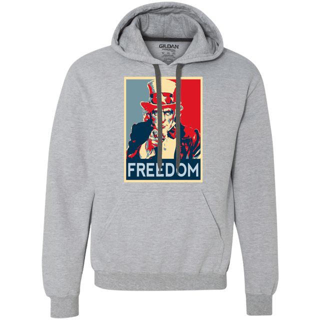 Sweatshirts Sport Grey / S Freedom Premium Fleece Hoodie