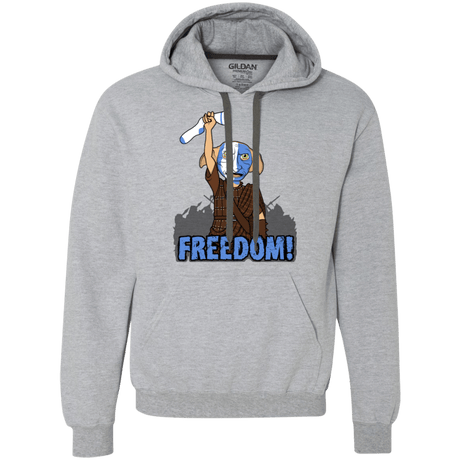 Sweatshirts Sport Grey / Small Freedom Premium Fleece Hoodie