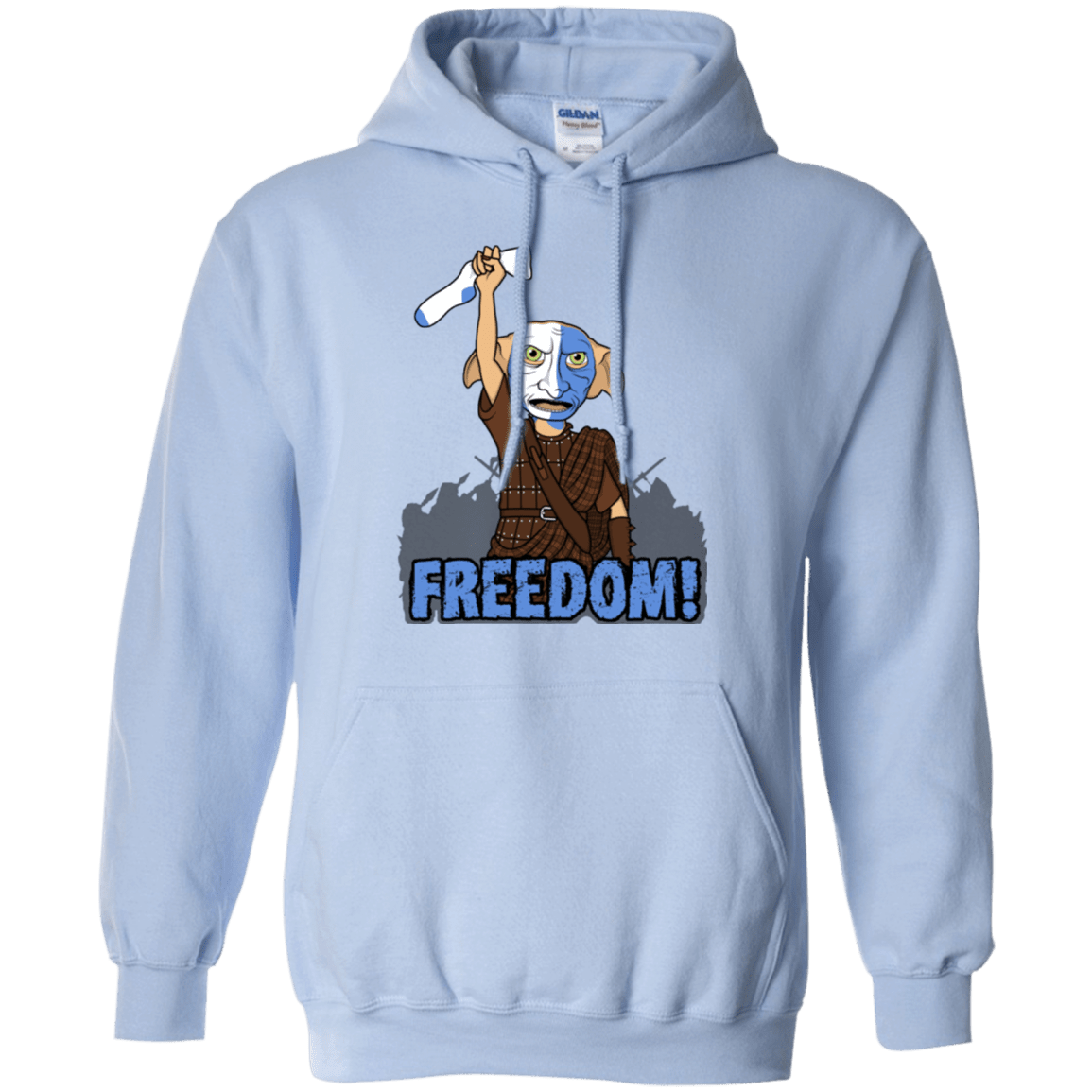 Sweatshirts Light Blue / Small Freedom Pullover Hoodie